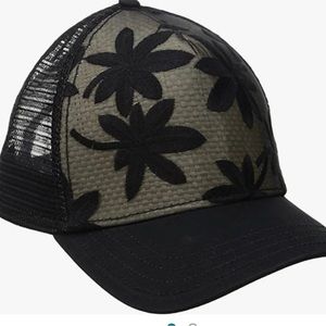 Pistil NWT new Black truckers hat women’s. Style Eden.